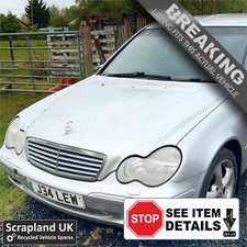 MERCEDES C-CLASS W203 Pre-Facelift 2000–2003 C200 Auto 744 Silver Saloon Fusesx2