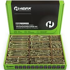 Heifix 800-Piece Wood Screw