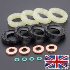 FOR CITROEN 207 307 1.6HDI FORD 1.6TDCI PEUGEOT C3 ORING FUEL INJECTOR SEAL KIT