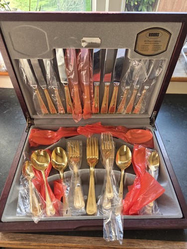 Viners kings royale 44pc gold - royale,