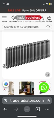 House radiators - house,