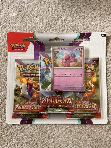 Paldea evolved triple - triple, blister
