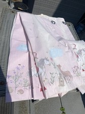 Next Girls Curtains Pony Rabbit Dear Eyelet 168 X 137 66 X 54 Blackout Bedroom