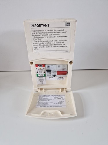 Plastic consumer unit - plastic, 2