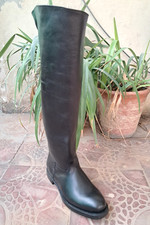 Men Handmade Black Tall