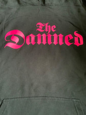 THE DAMNED BLACK HOODIE SIZE X