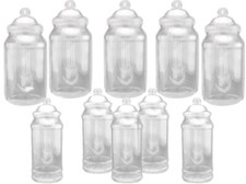 Plastic sweet jars storage - sweet,