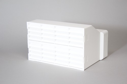 Megaduct flat channel 220mm - 220mm, x