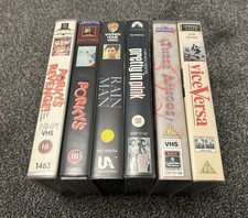 VHS EIGHTIES BUNDLE X6 80s