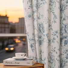 XWZO Blue Floral Linen