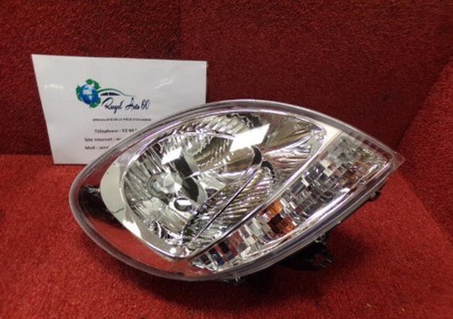Right front headlight lens - front,