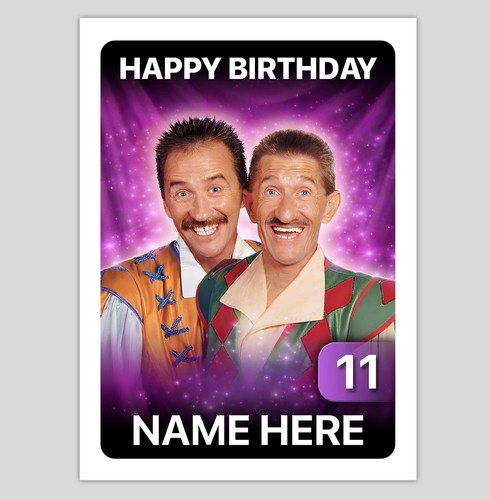 Chuckle brothers personalised - chuckle,