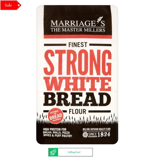 Strong white bread flour 5kg - white, 1.5kg