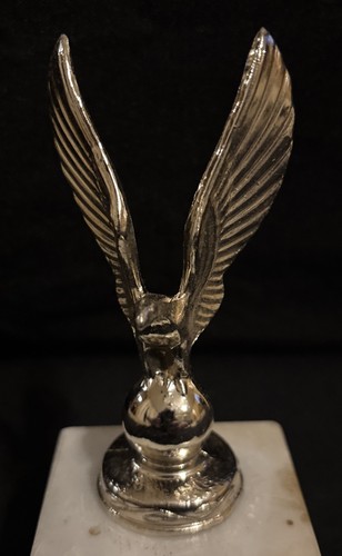 Vintage silver eagle winged - eagle,