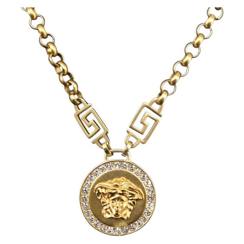 Versace medusa necklace metal - versace,