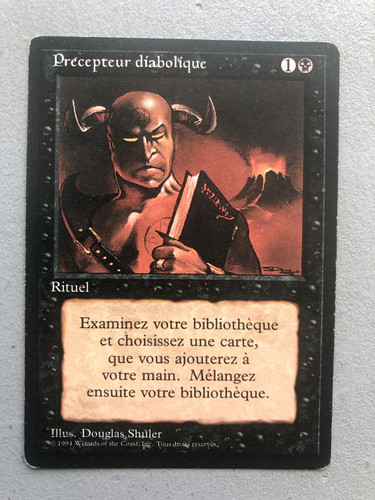Mtg carte magic fbb demonic - magic,