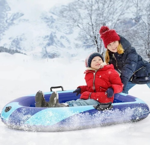 Qpau inflatable snow - snow, tube
