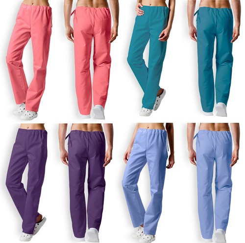 Unisex nurses scrub trousers - nurses,