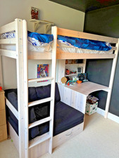 Thuka High Sleeper with Desk &