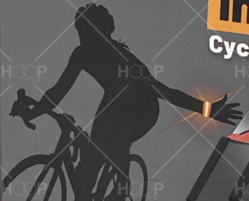Turn signal light wireles bike - light,