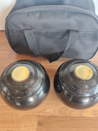 Pair vintage crown green bowls - vintage,