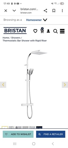 Bristan quadrato thermostatic - bristan,