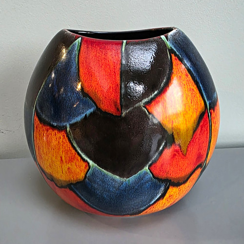 Poole pottery volcano living - pottery,