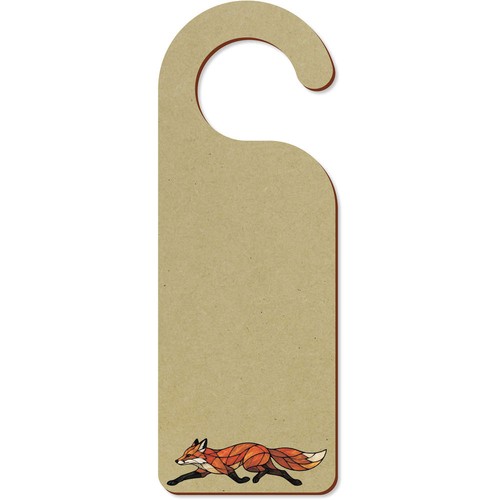 Running fox door - 'running, fox'