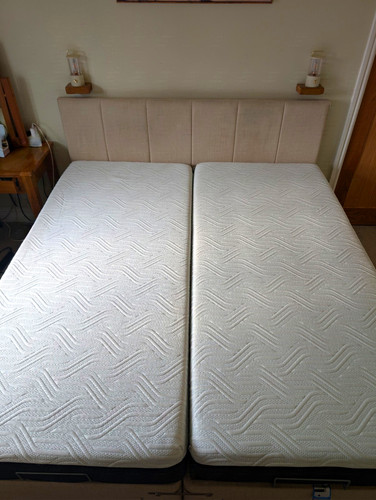 Super king sized tempur dual - super,