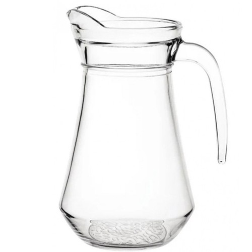 Flora glass water jug - flora,