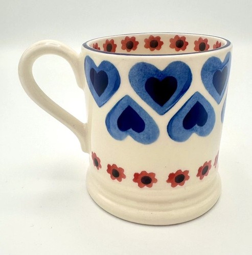 Emma bridgewater blue hearts - hearts, &