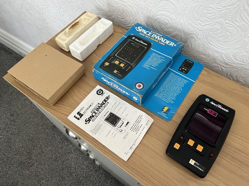 Boxed entex space invader - space, 1980