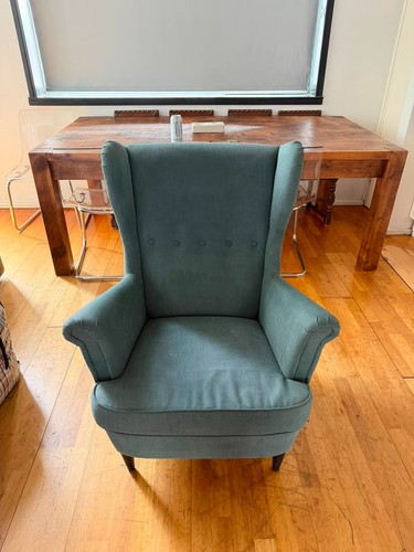 Ikea strandmon wing back chair - wing,
