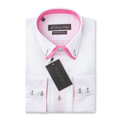Mens white pink italian - white, &