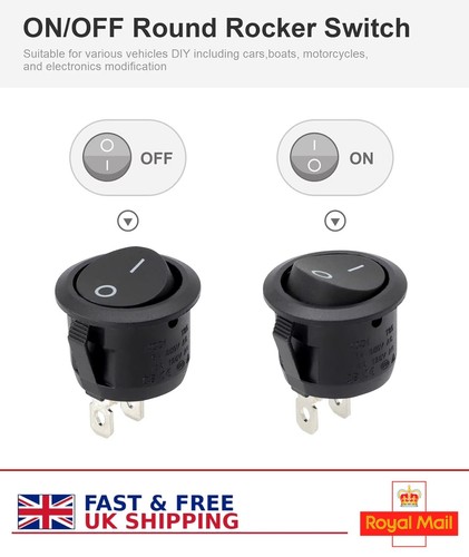 Pcs mini round - round, rocker