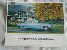 Jaguar 420G Grand Saloon brochure undated USA market 