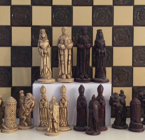 Medieval figures chess set - figures,