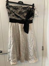 Gold & Black Satin Lace