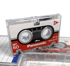 1 x Boxed PANASONIC MC-60 Microcassette  2x30mins