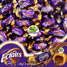 CADBURY CHOCOLATE ECLAIRS Caramel Milk Choc Centre Toffee Retro Sweets✨CHEAPEST✨