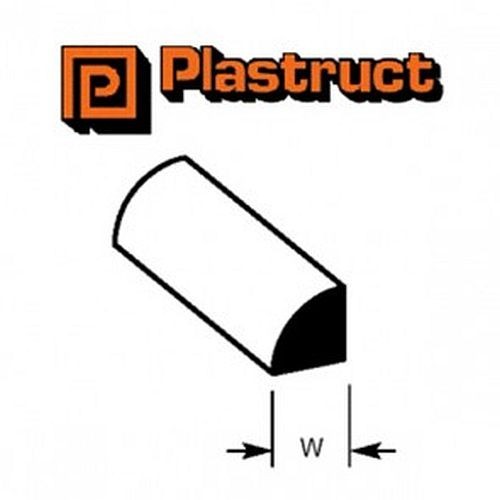 Plastruct styrene quarter - styrene,