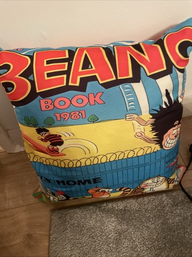 Beano cushion from 1981 book - beano,