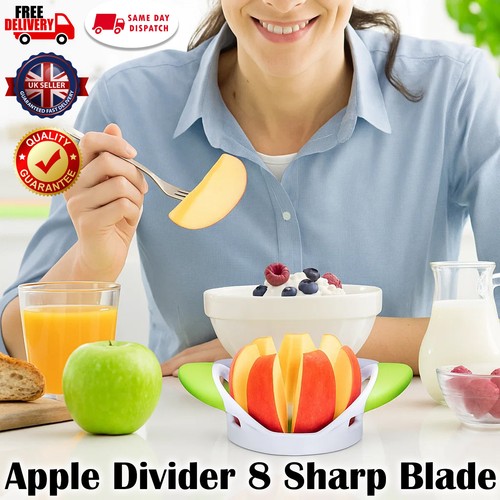 Stainless steel apple slicer - steel,