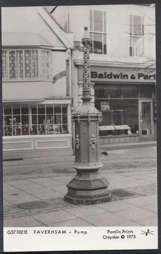 Kent postcard faversham - postcard,