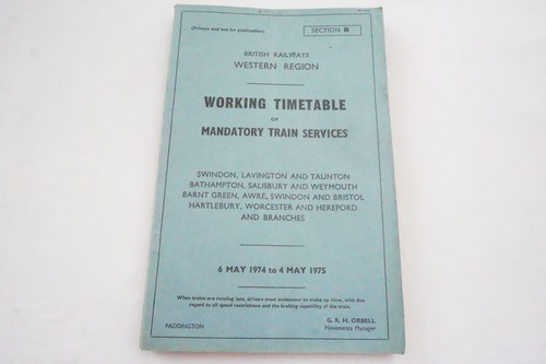 1974 western region railway - 1974,