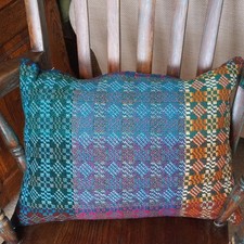 Vintage Welsh Tapestry Cushion