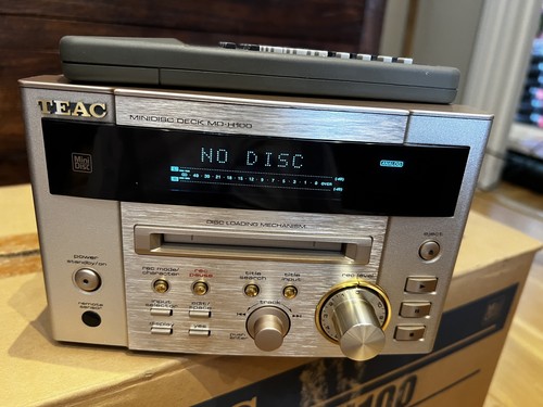 Teac h100 minidisc deck - md-h100,