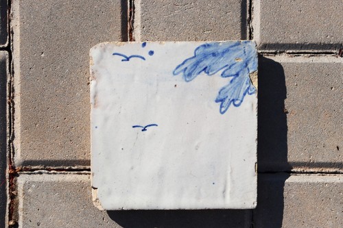 18th century portuguese tile - 18th,