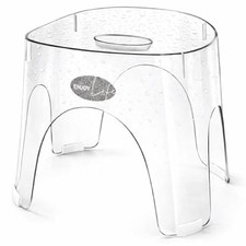 Acrylic Small Shower Stool for