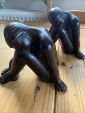 2 x Nude Figurines Female Figure